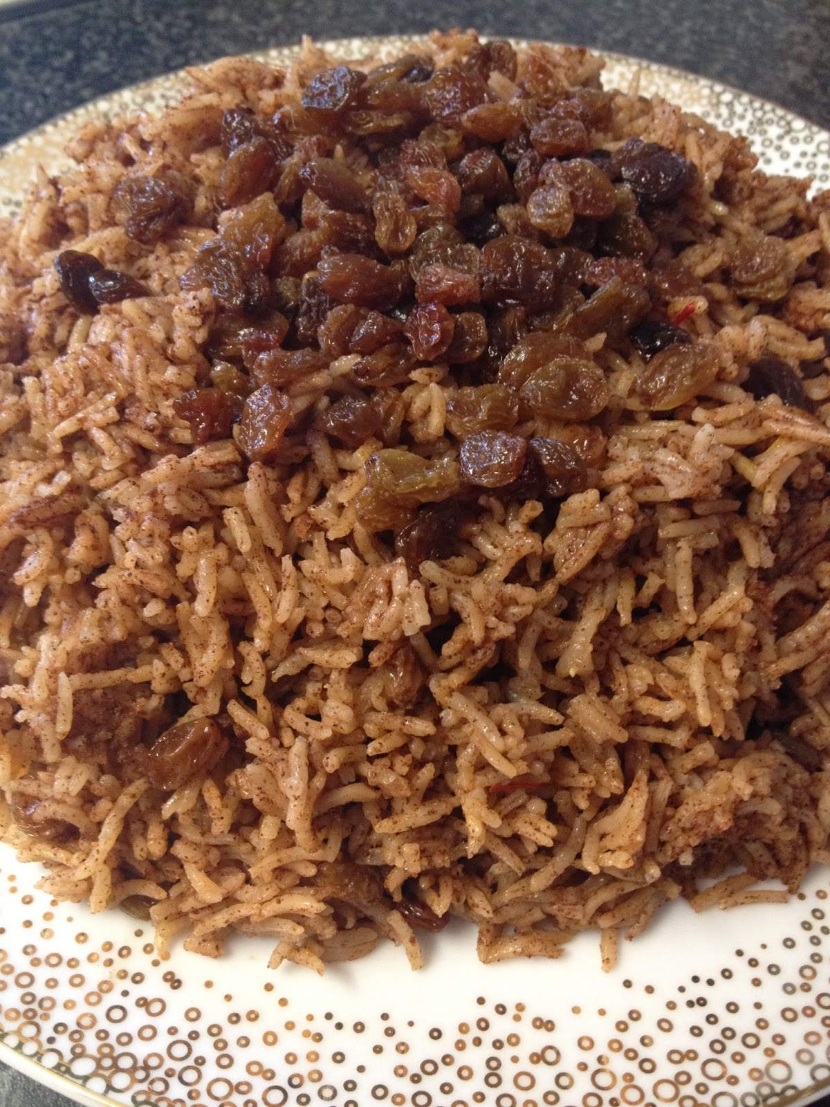 nosaibasfood ) Raisin rice