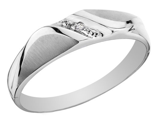 Men's White Gold Wedding Rings