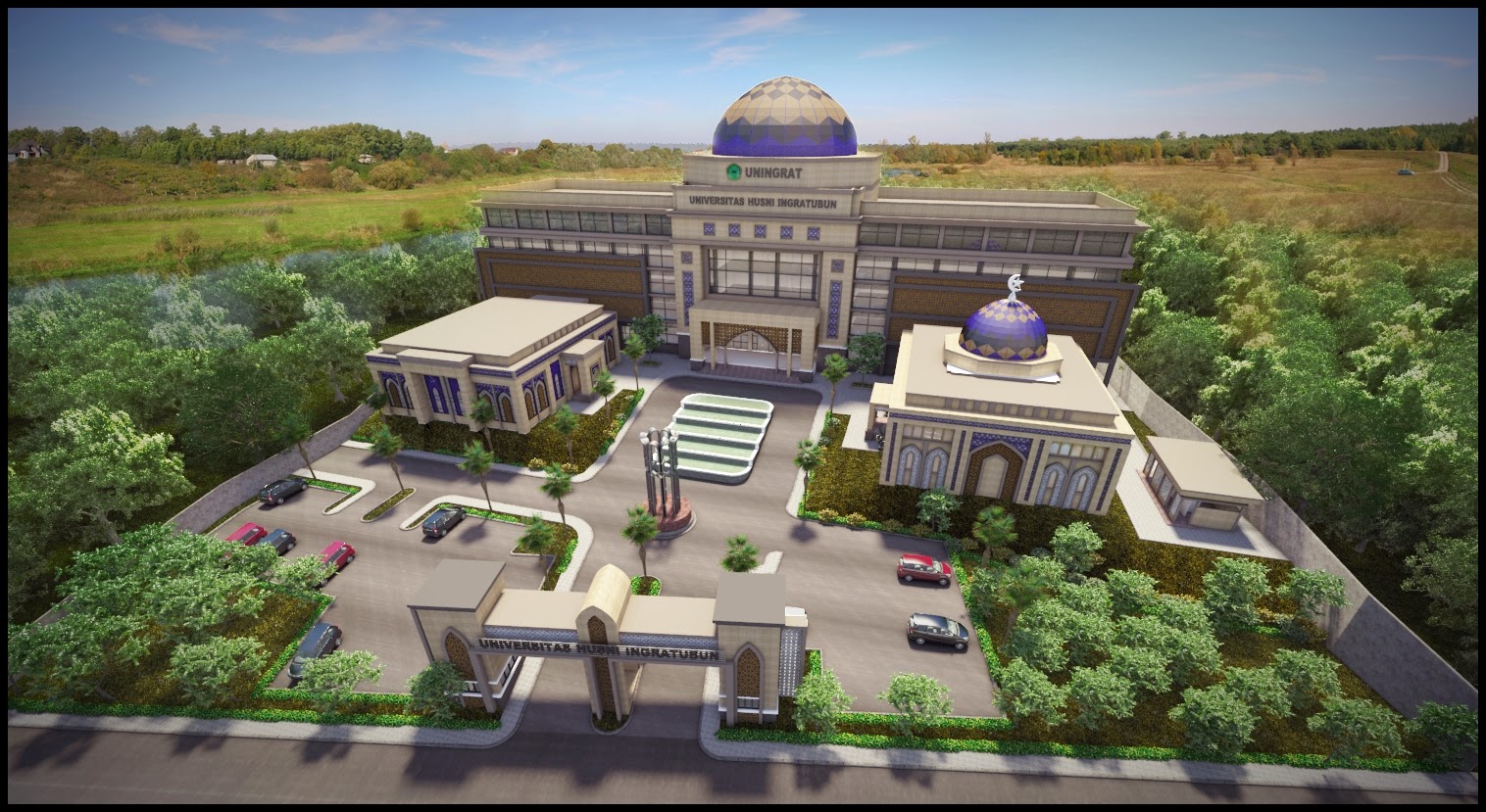 WOOW Penampakan Desain Kampus UNINGRAT " Universitas Husni Ingratubun