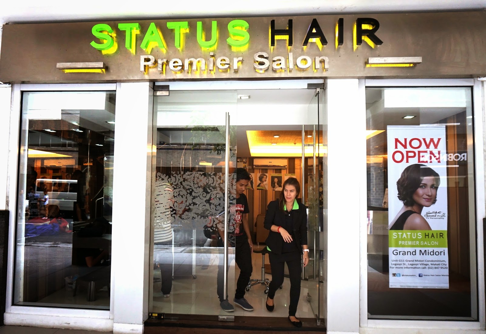 New Hair Color at Status Hair Premier Salon's New Makati Branch The