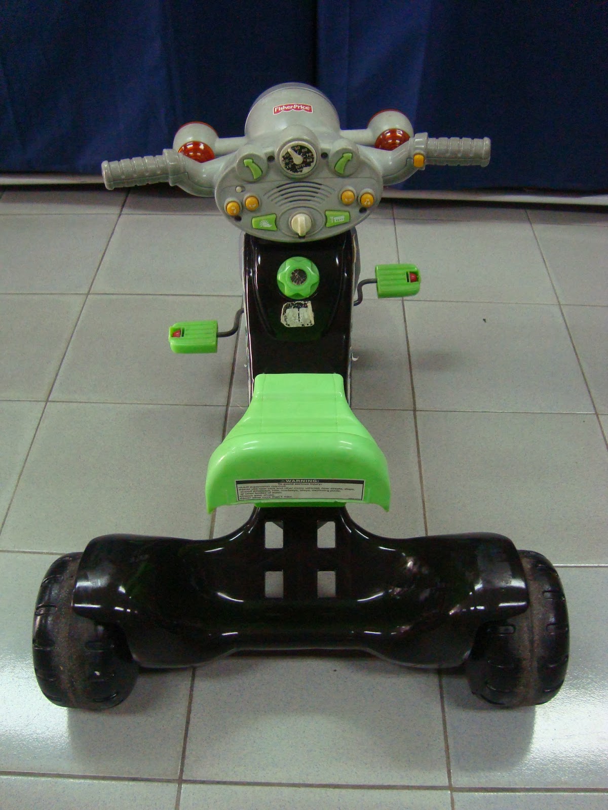 fisher price lights and sounds trike