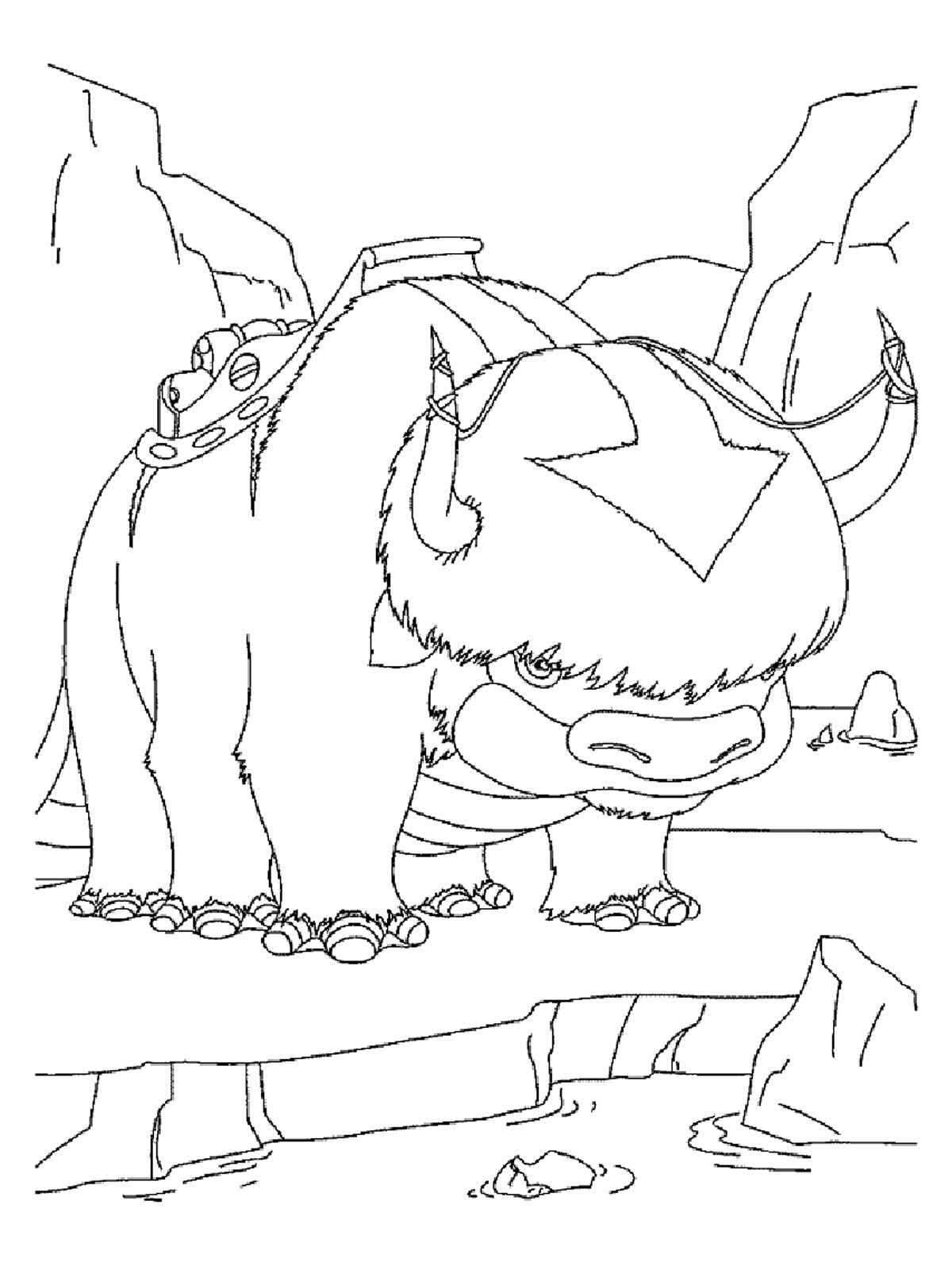 Dexa Byte Free Printable Kids Coloring Pages Appa And Momo