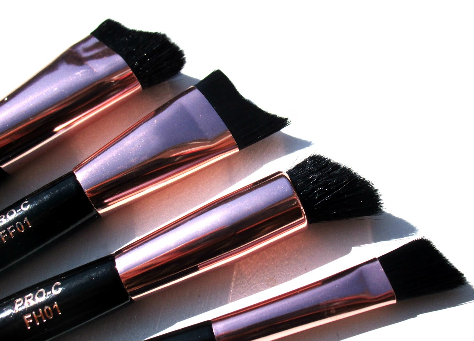 HaySparkle Makeup Revolution Pro Curve Contour Brush Collection Review