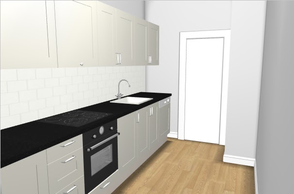 Vintage chic: oppgradering av kjøkken/ updating our kitchen