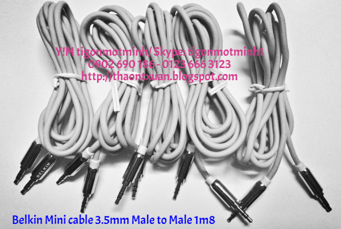 Jack chuyển 2.5, 3.5, 6.3 và dây cáp nối dài cho tai nghe, loa - 1