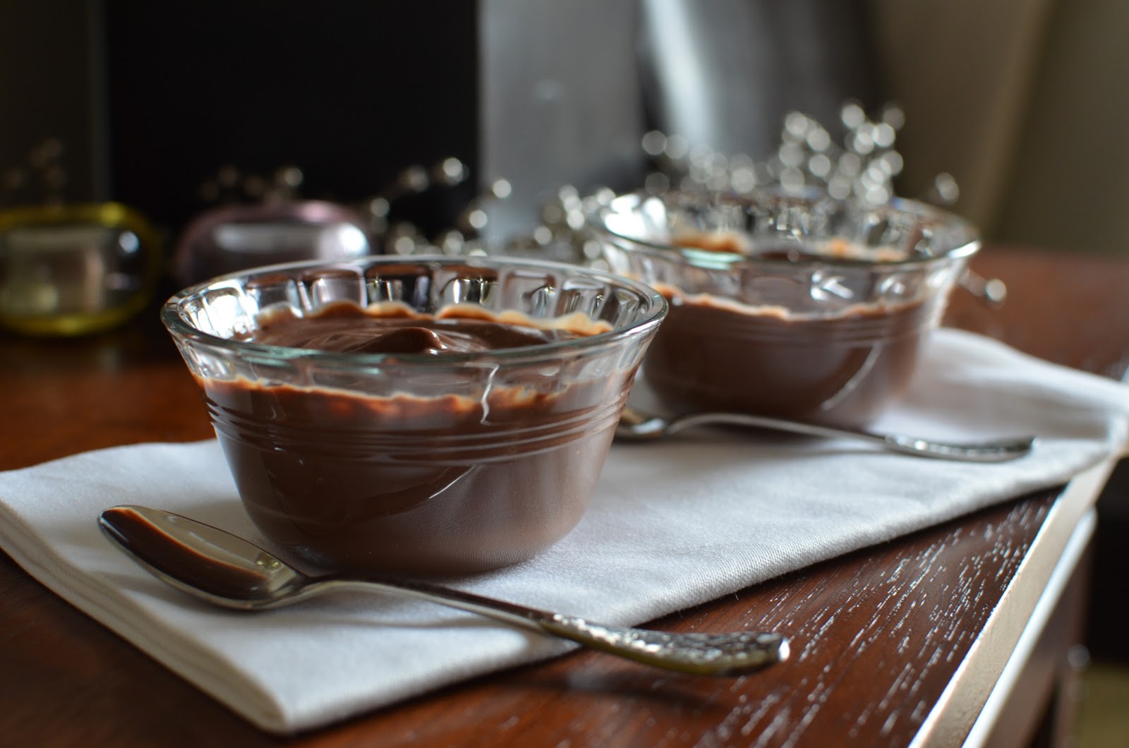 Playing with Flour Everyday chocolate pudding