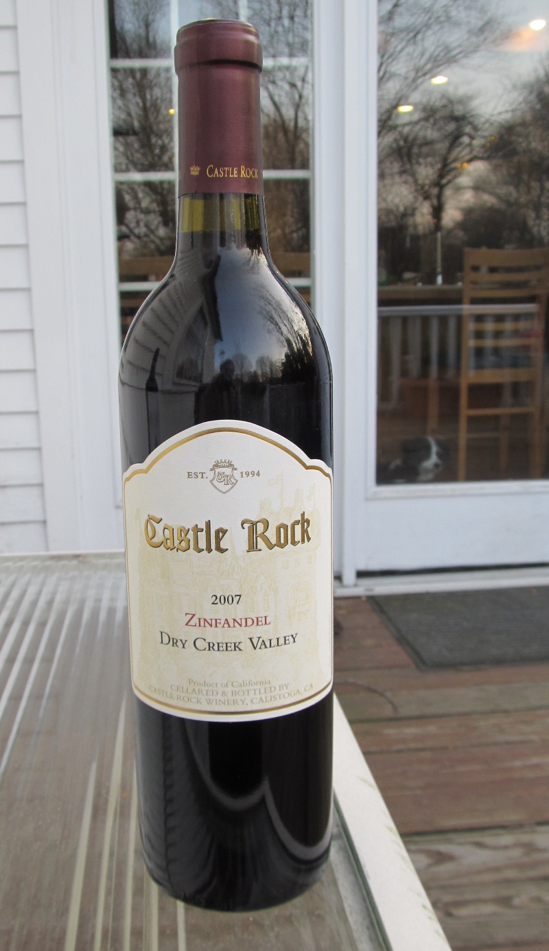 Spirit of Wine Updated Review **** Castle Rock Zinfandel, Dry Creek