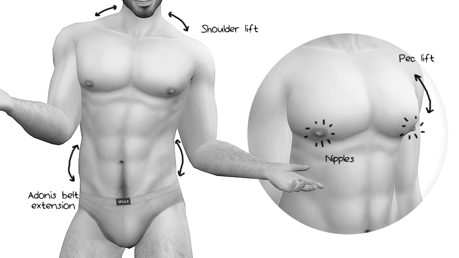 Nipple patch sims 3
