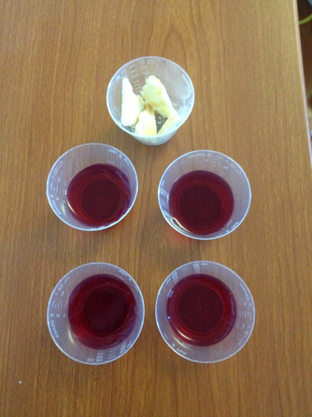 Communion in medicine cups. Fitting on so many levels.