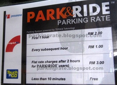 Taman Paramount LRT Station Parking Rate. Near to Taman Paramount LRT Station Parking Rate and Jalan SS21/12.
