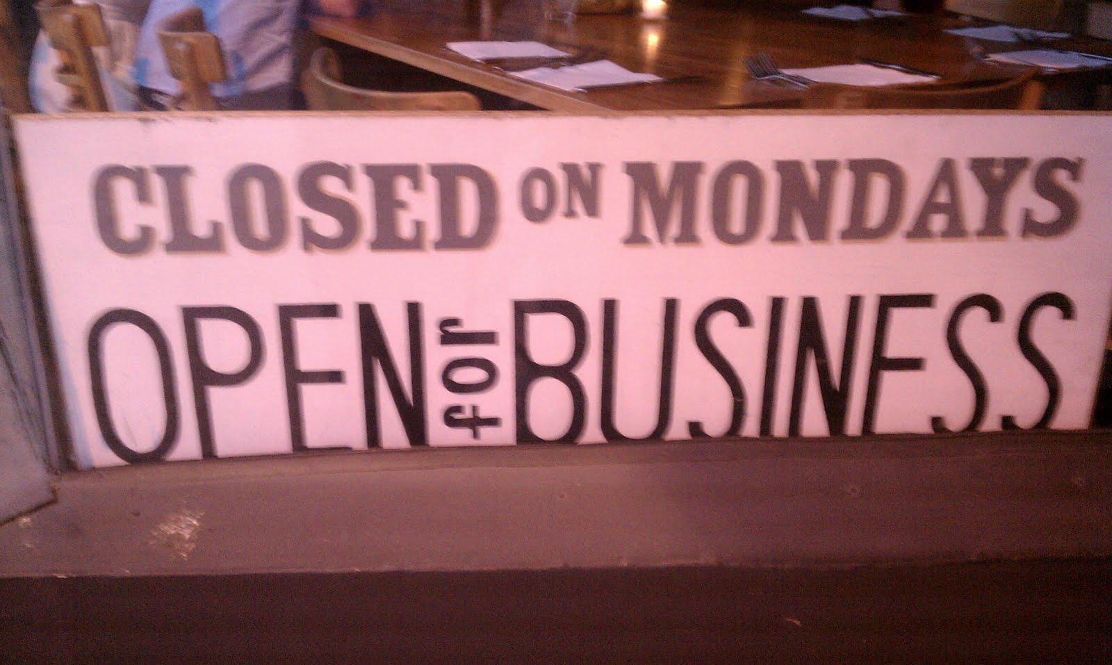 The Savory Hunter Closed on Mondays Open for Business