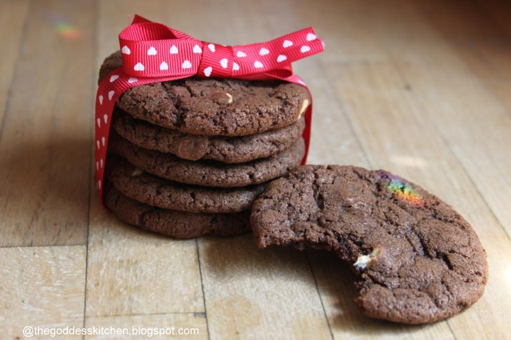 Triple Choc Cookies