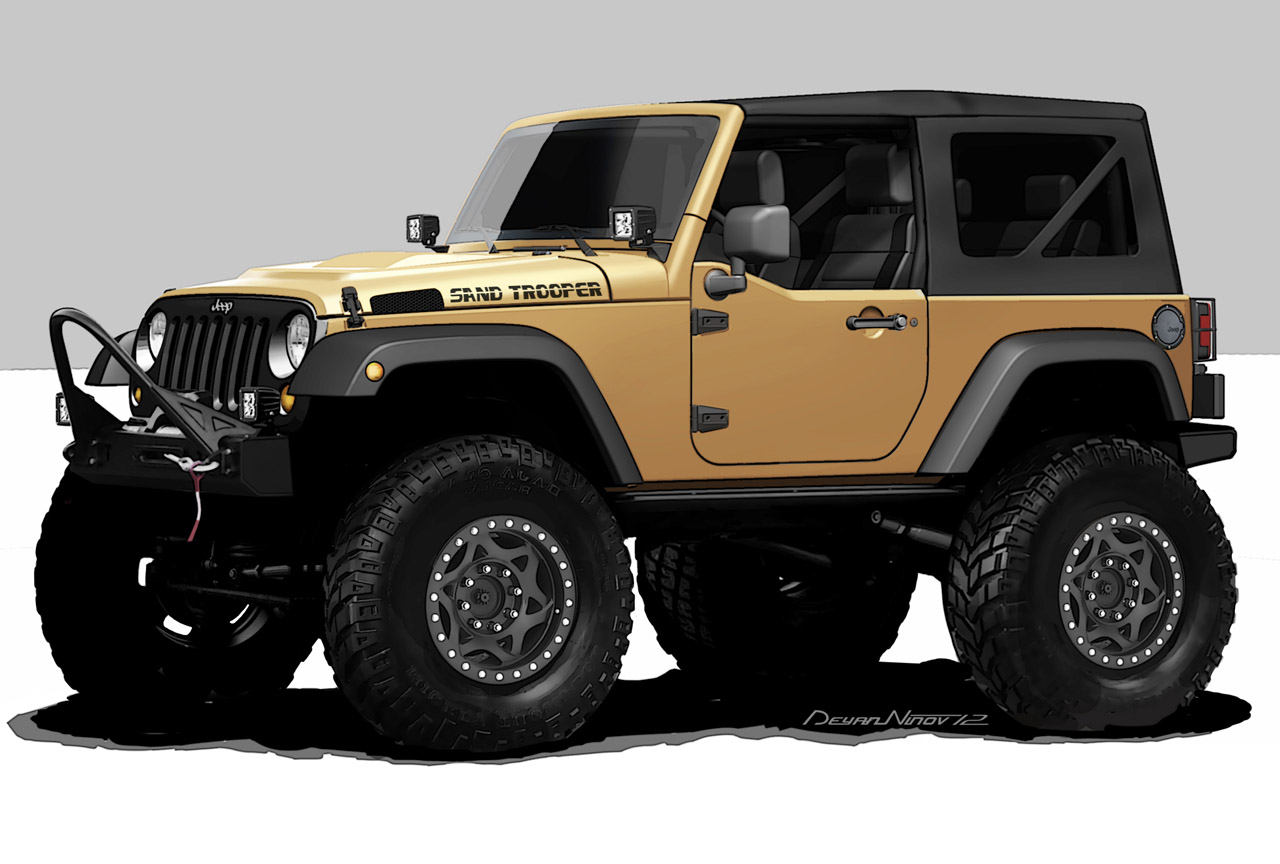 [SEMA Show] 2012 Jeep+Wrangler+Sand+Trooper