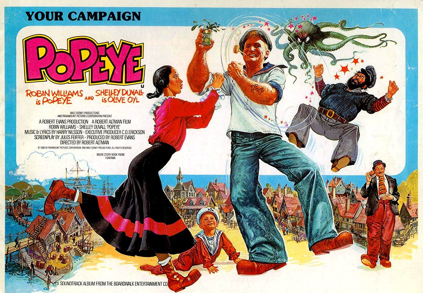 Popeye (1980) Robert Altman - Popeye (21.01.1980 / 1980)