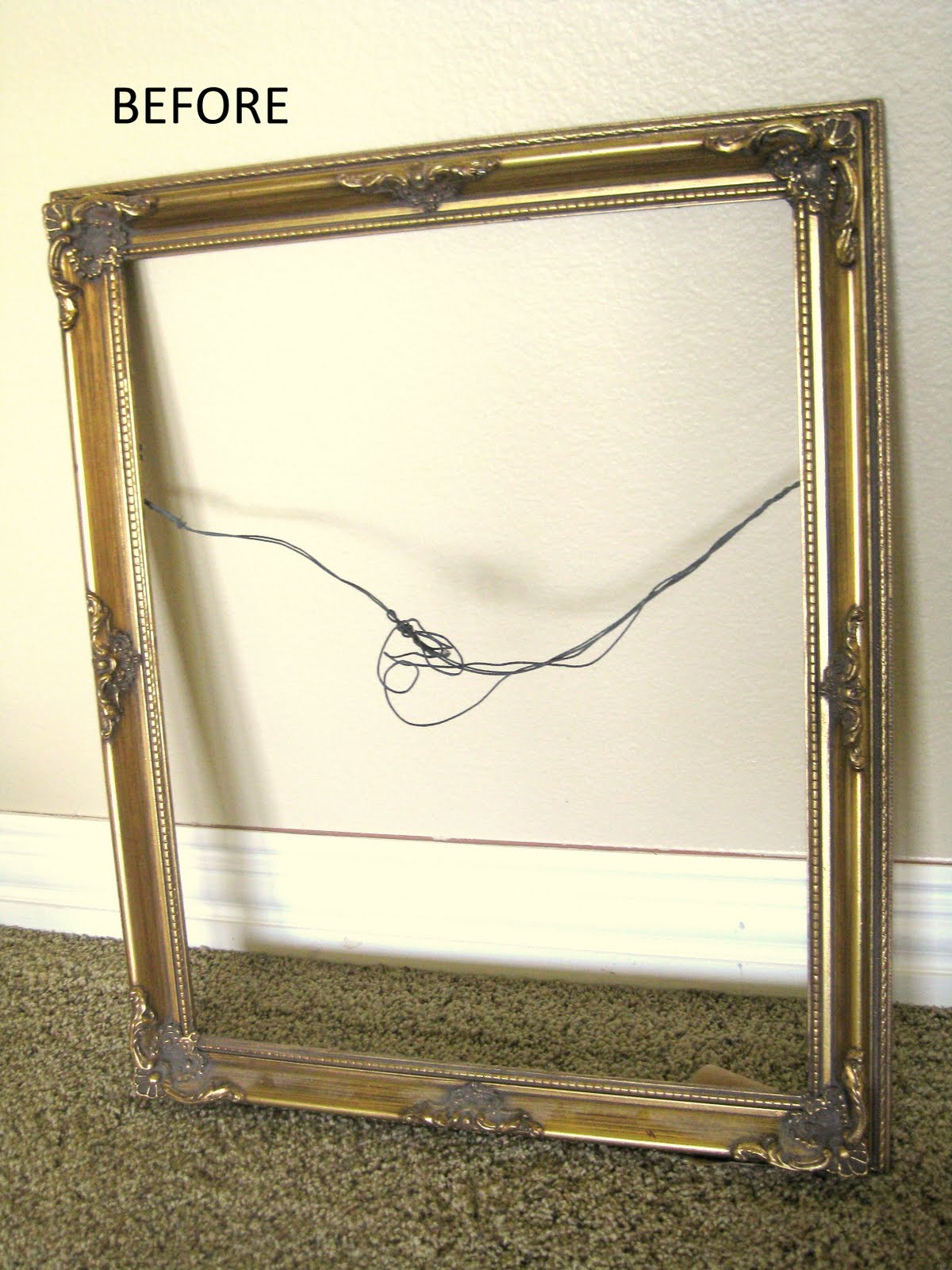 Long Gold Frame