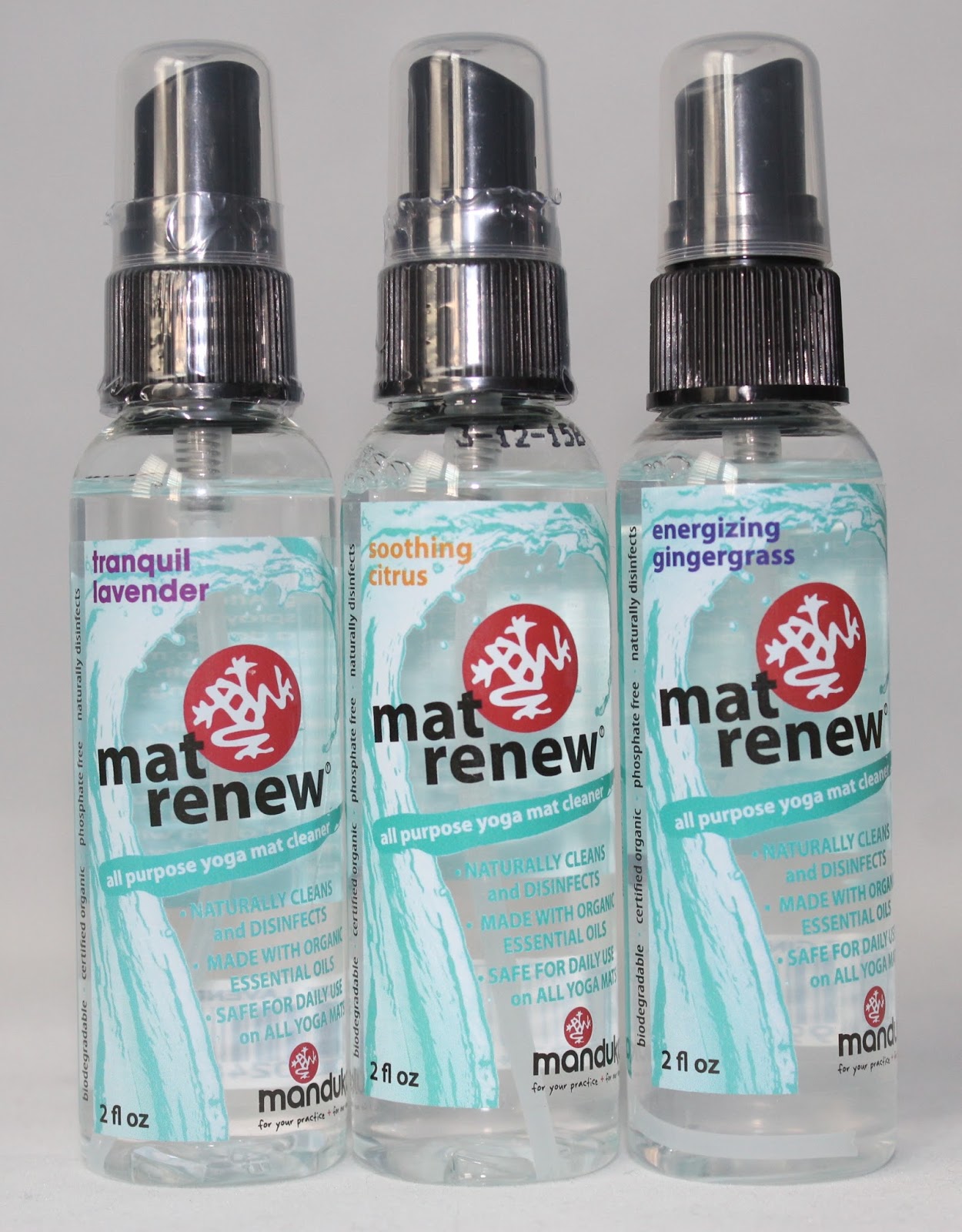Manduka Mat Renew Organic Yoga Mat Cleaner