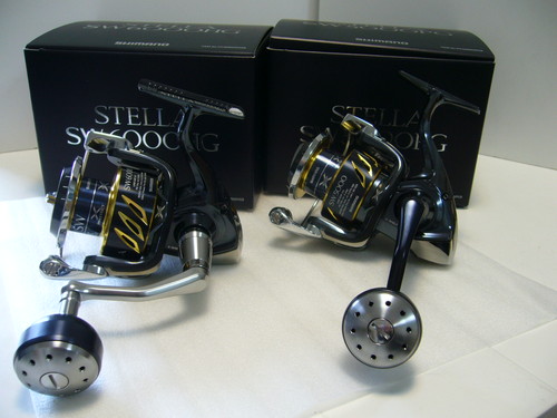 New Shimano Spinning Reels 2013