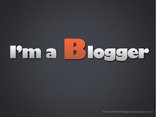 I m a Blogger Wallpaper 9qg