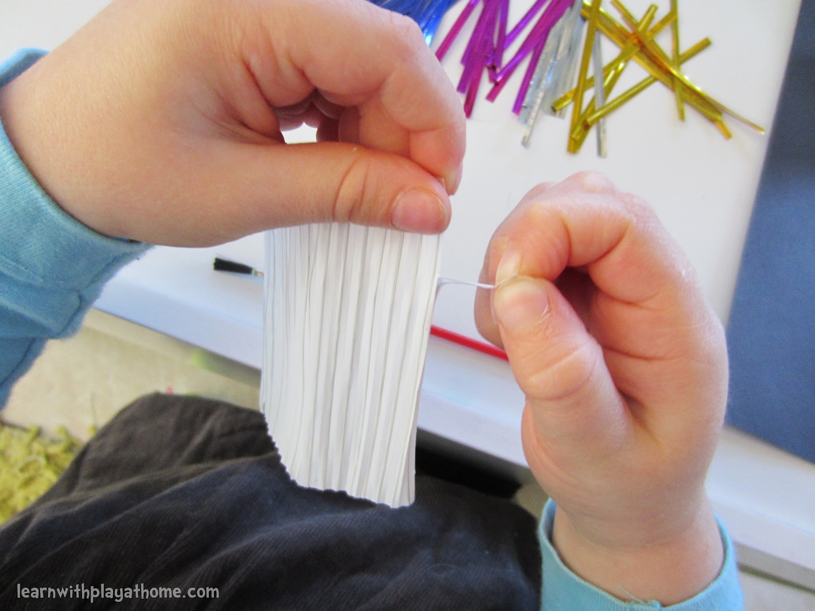 Learn with Play at Home Tieriffic Fun with Twist Ties
