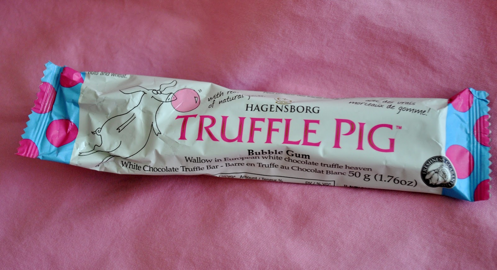 Foodette Reviews Truffle Pig Bubble Gum Bar