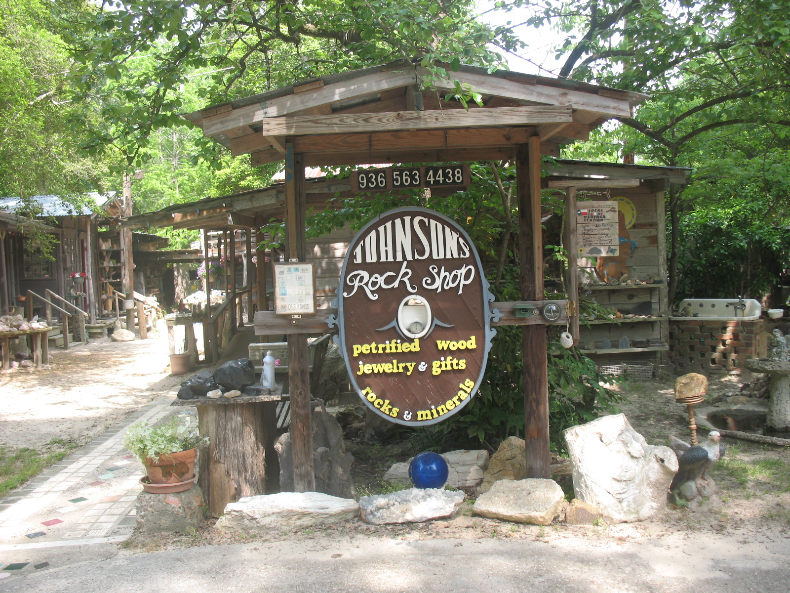 Doing It On The Road(Part II) The Johnson Rock Shop Near Livingston, A