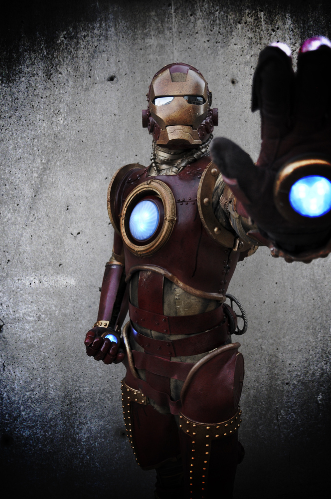 A steam punk version of the Iron Man outfit was the winner of the 2010 Comic