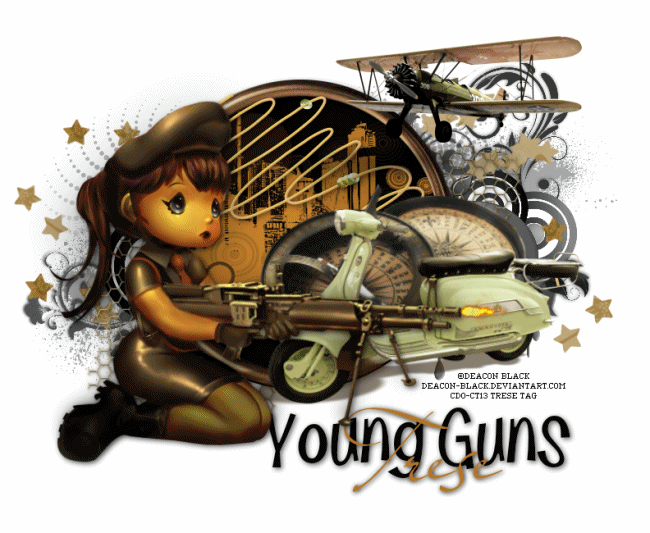 Trese Tags & Tuts Young Guns PTU Animated