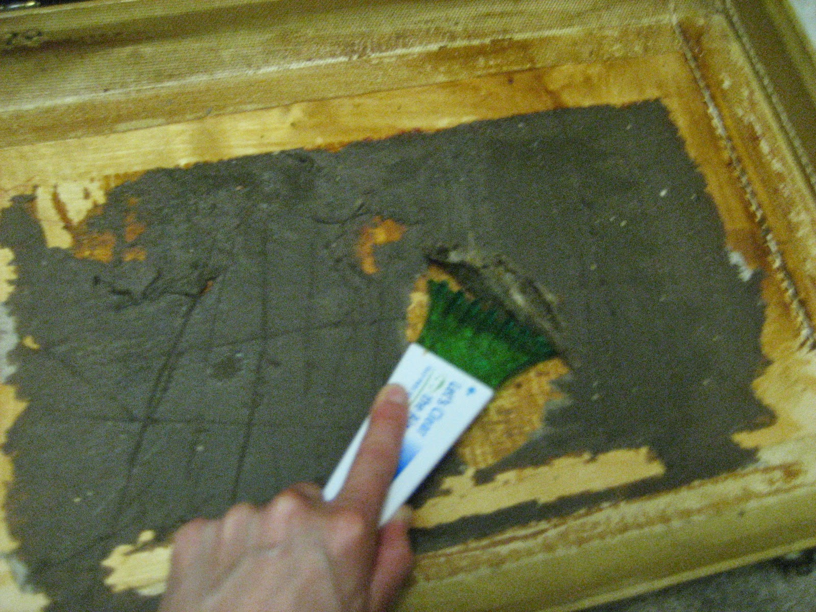 Spare Pockets of Time Vintage Suitcase Redo