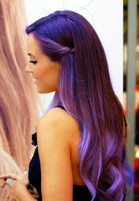 Amazing hair colors hairstyle dye hairstyles styles cute effects special purple ombre dark light colour cool would blonde brown cut Top 20 Amazing Hairstyle Colors : Special Effects Hair Dye - MuviCut