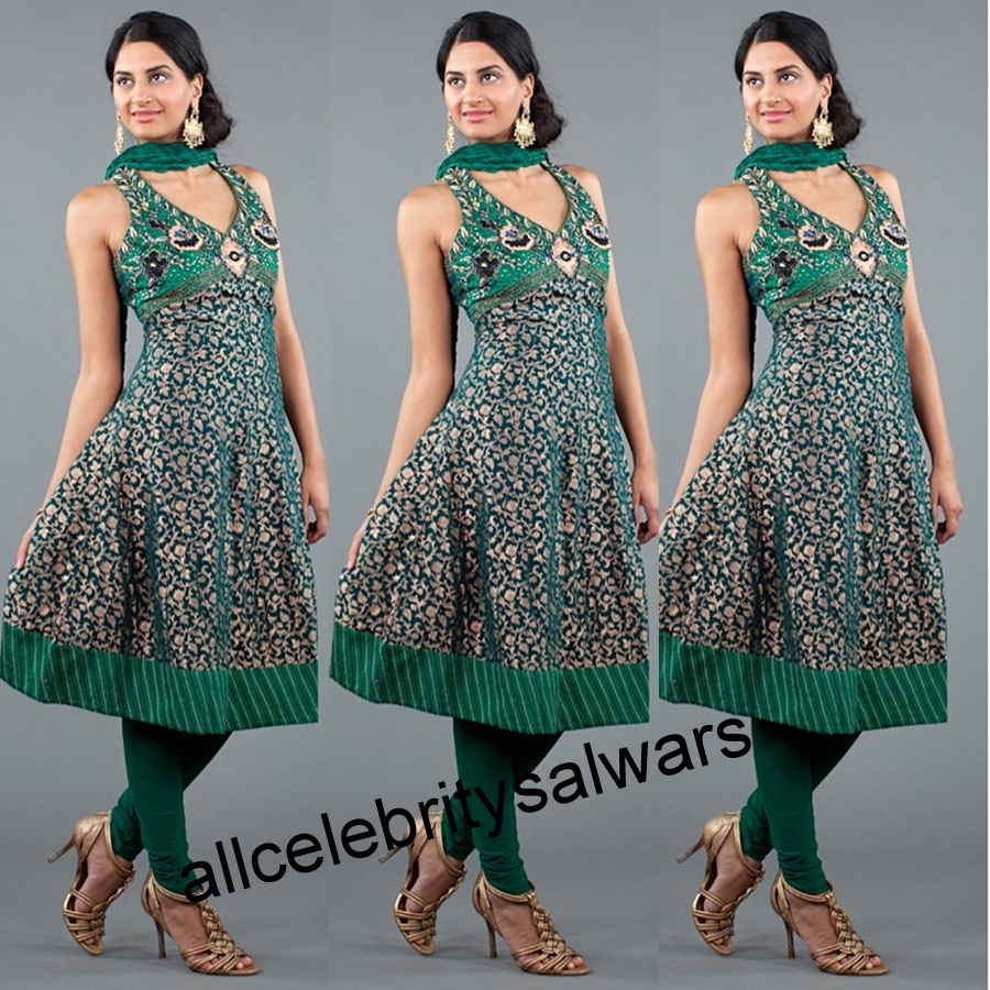 Deep Neck Salwar