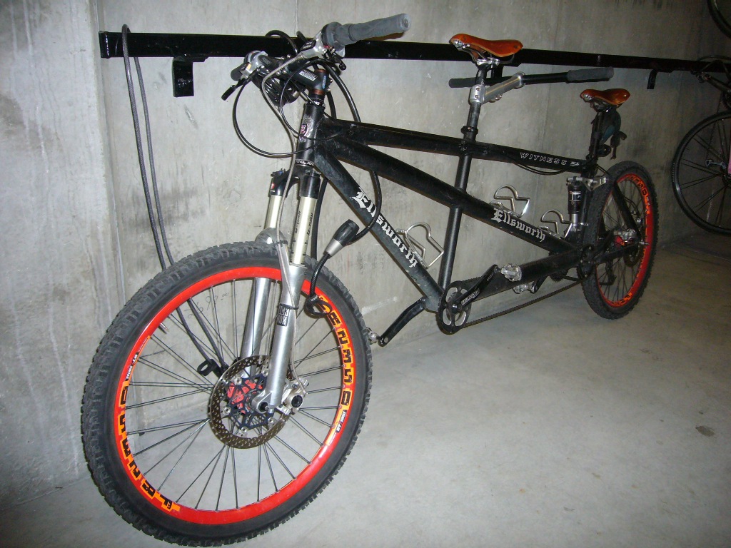 side by side bicycle built for two