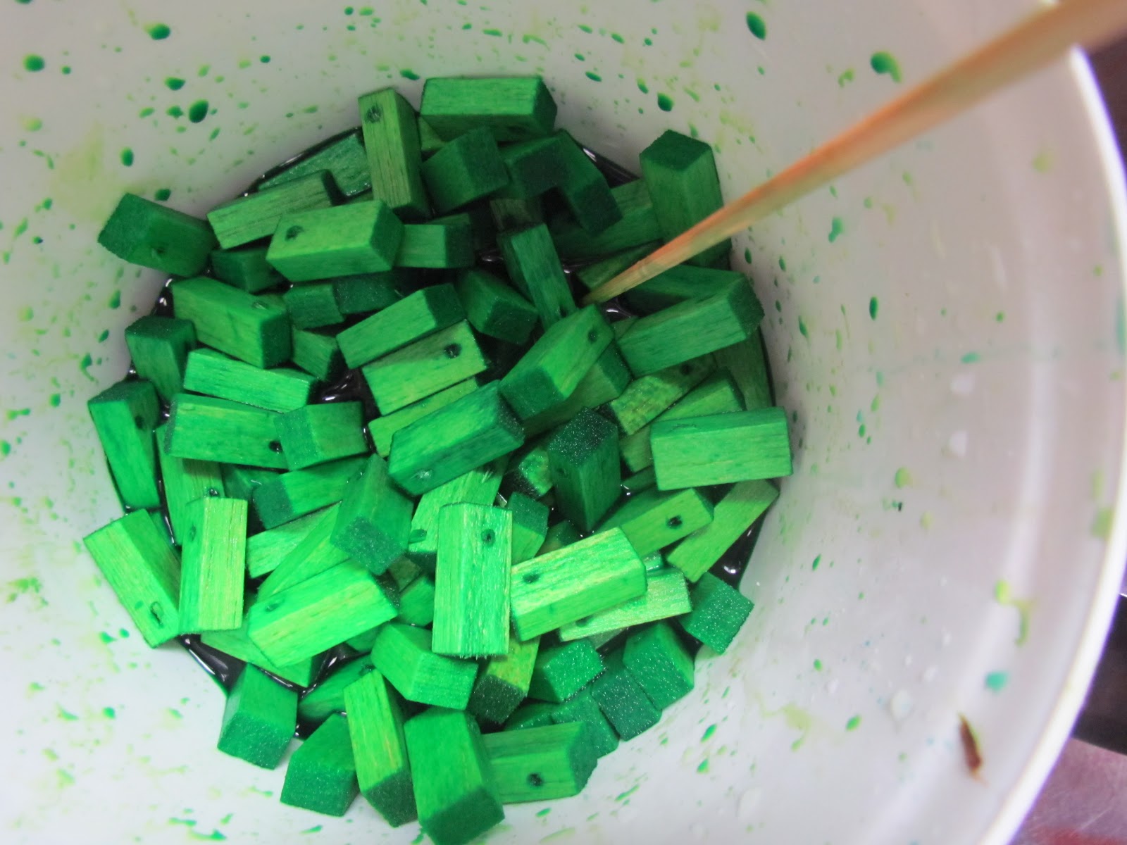 sister outlaws My Creative Space Balsa wood beads