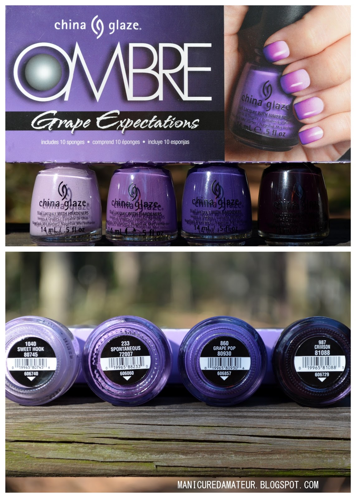 China Glaze Ombre Directions