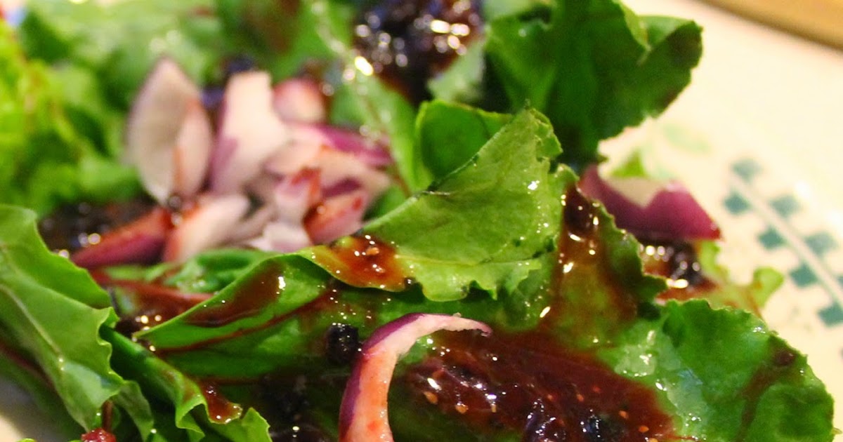 Cooking With Mary and Friends Beet Greens Salad with Blackberry