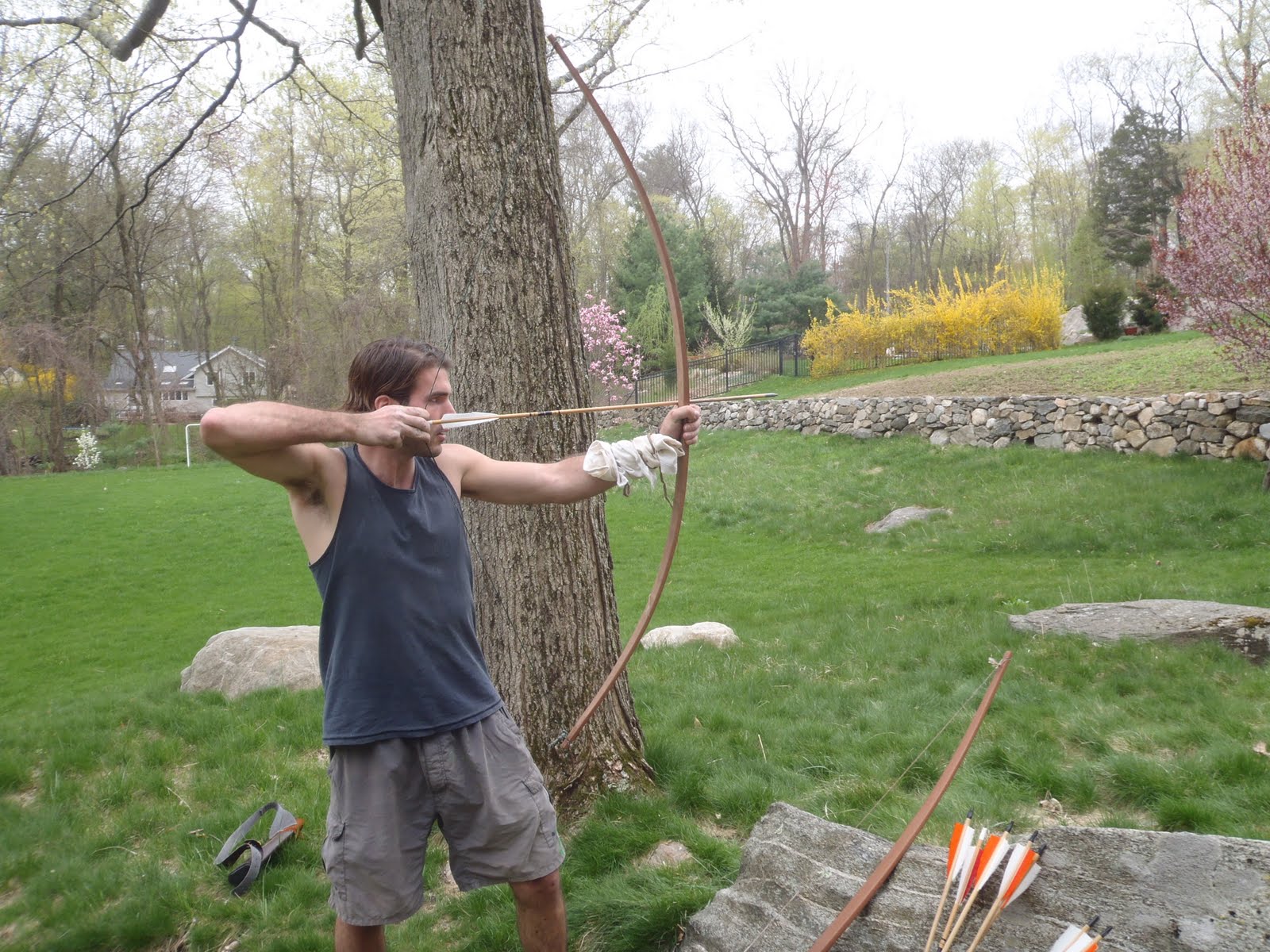 Traditional Bowyer's Blog The Eastern Woodland Bow is Finished