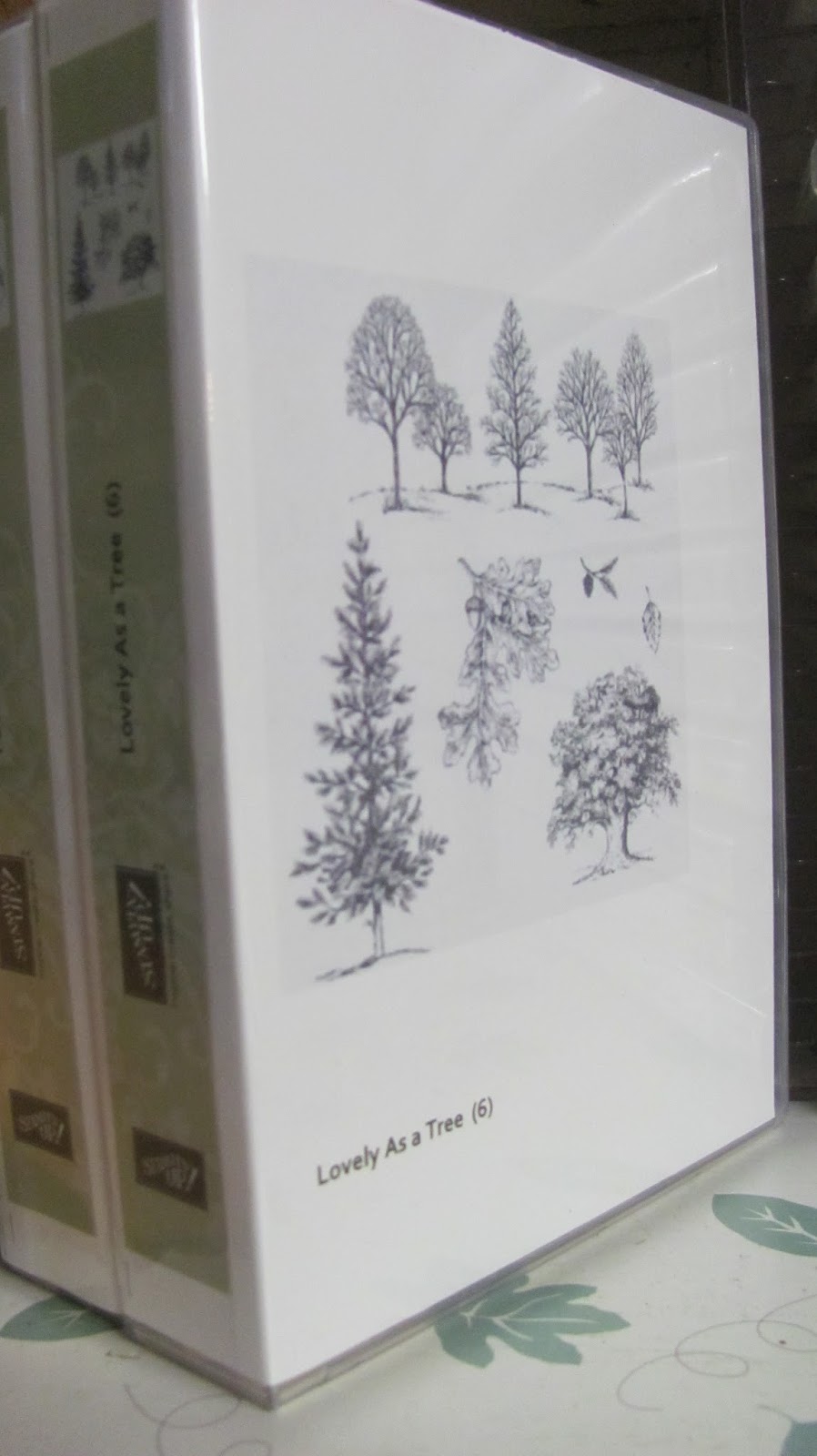 Personally Yours NEW Stampin' Up! Wood Mount Cases