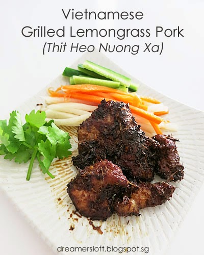 DreamersLoft: Vietnamese Grilled Lemongrass Pork Sandwich (Banh Mi Thit ...