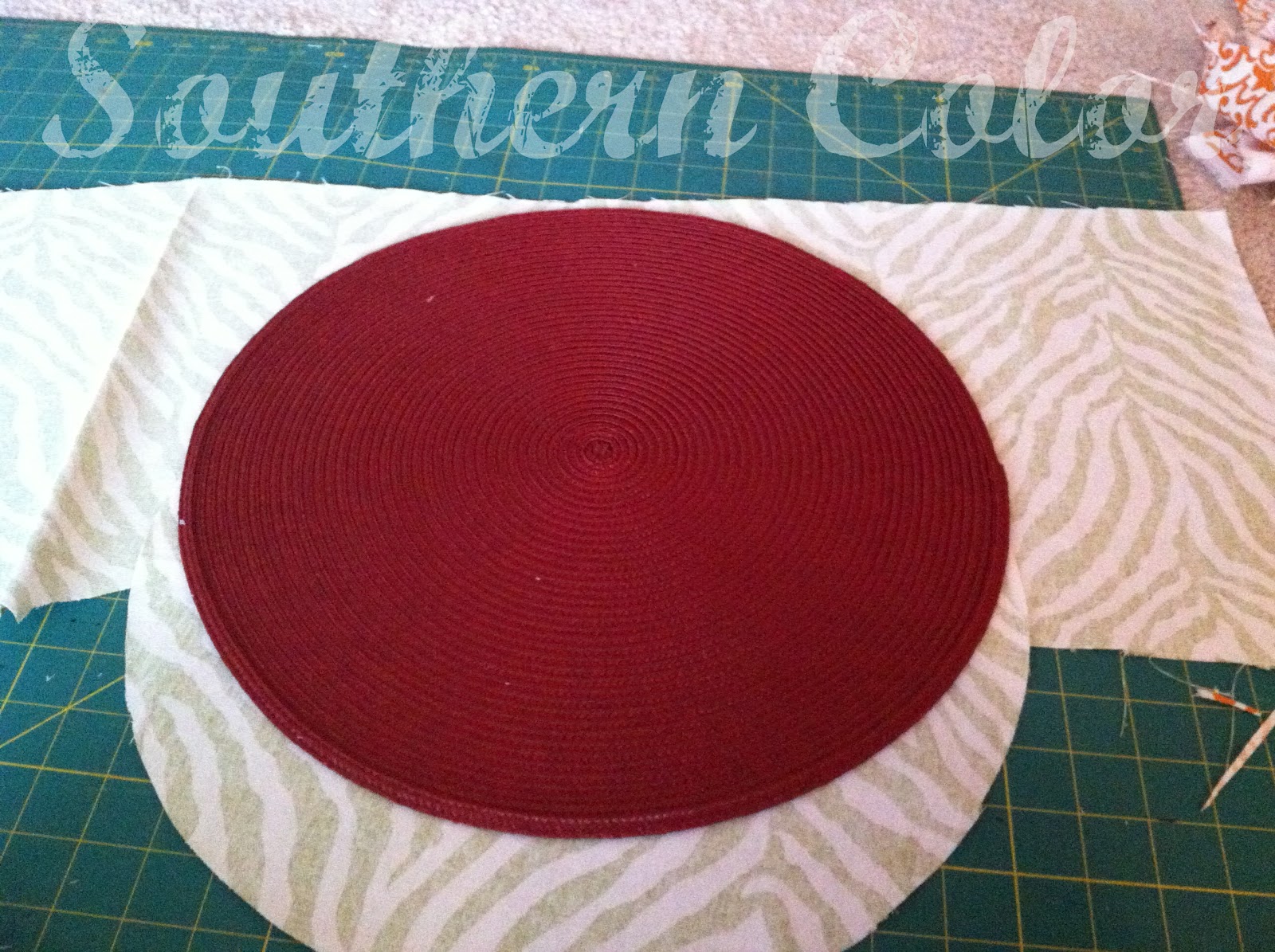 Southern Color DIY Reversible Placemats