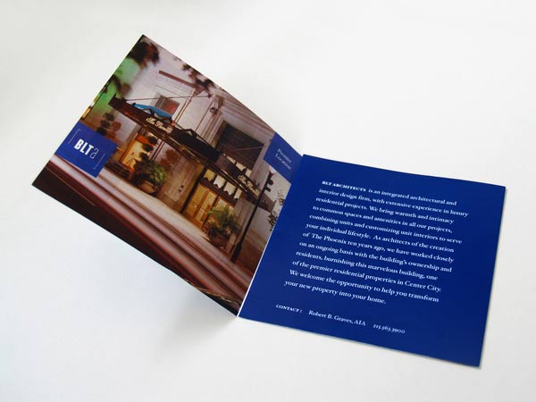 Condominium Brochure Design