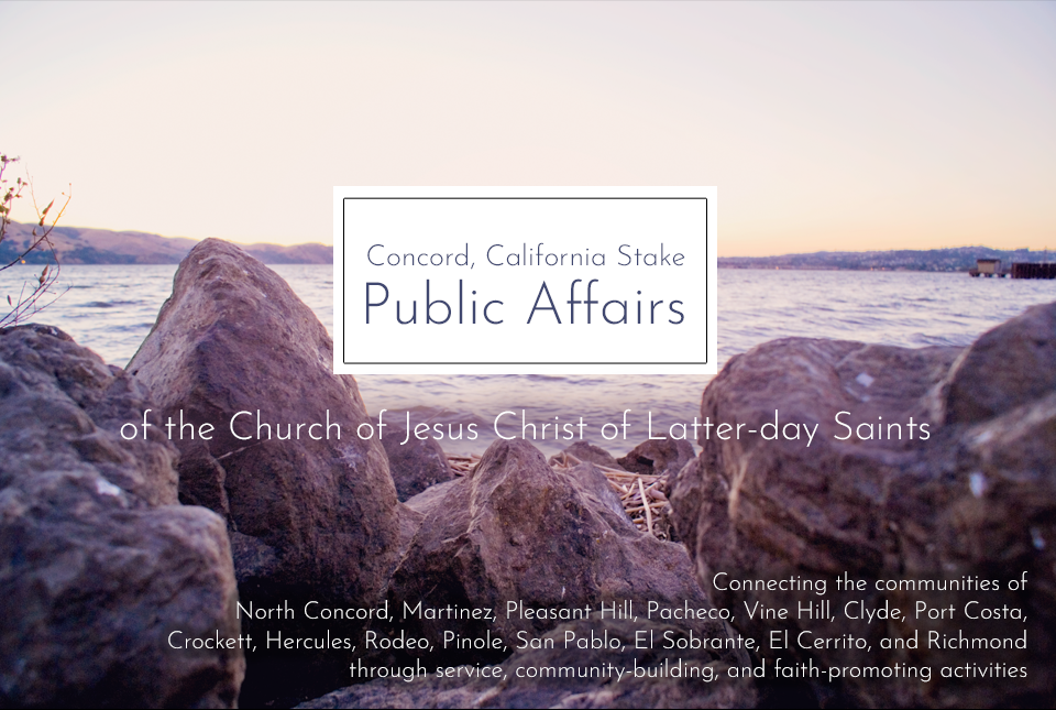 Concord California Stake Public Affairs