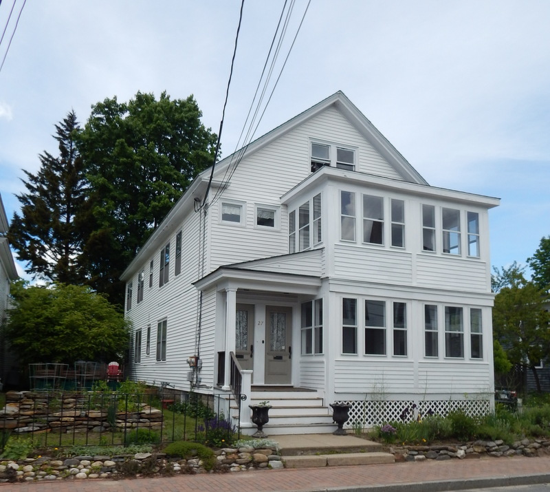 Front + West Side with Yard and Raised Planters