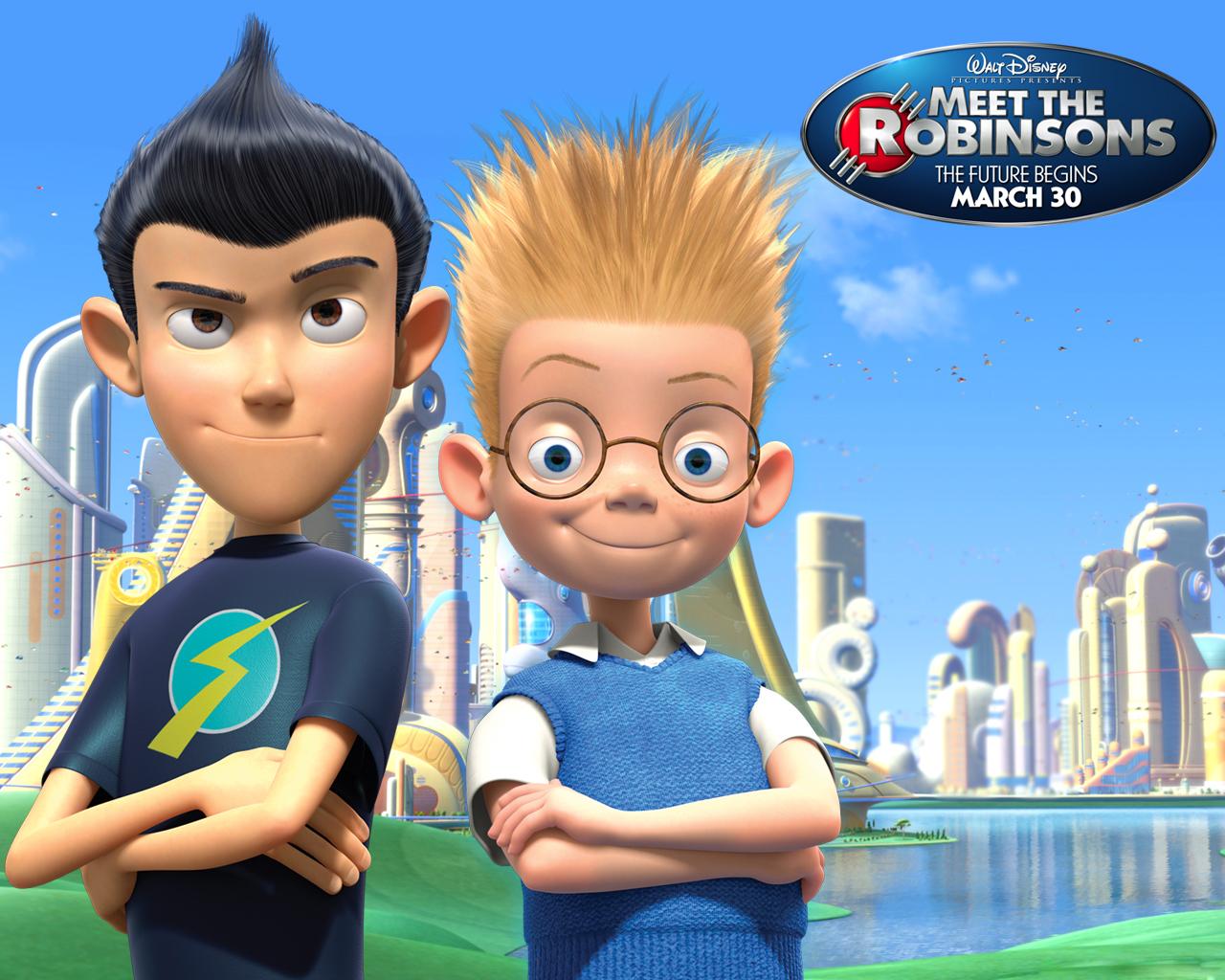 CARTOONS meet the robinsons