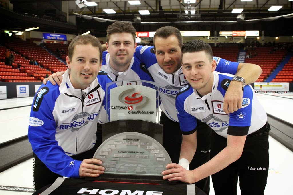 Hardline Curling News Team Reid Carruthers Wins 2015 MB Safeway Championships