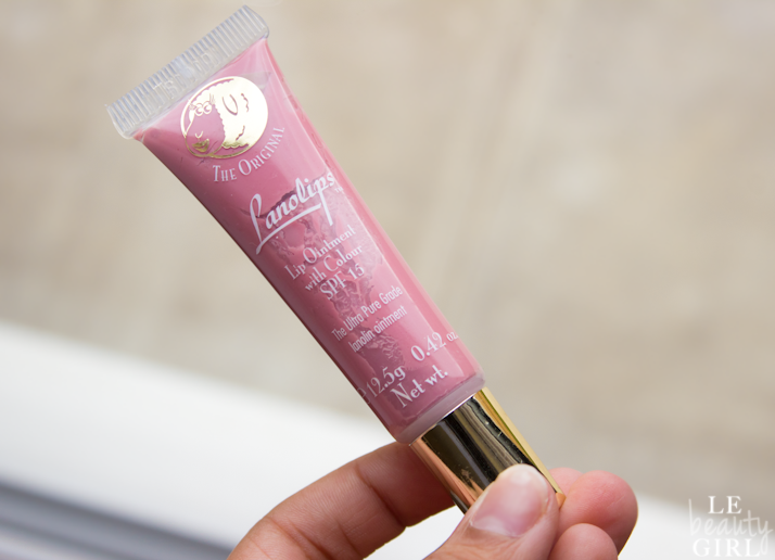 Lanolips Lip Ointment with Colour SPF 15 in Rose