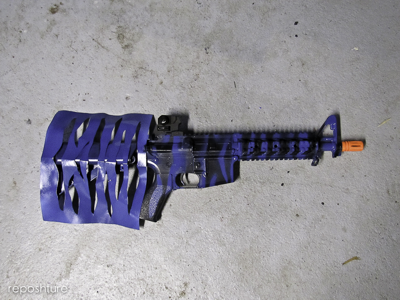 custom painted airsoft guns