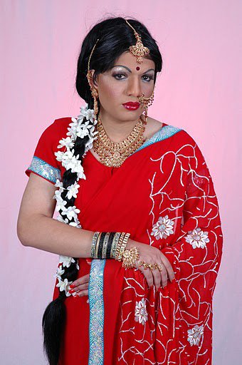 crossdressers 1 do you think that this girl in red saree with long ... crossdressers 1 do you think that this girl in red saree with long ...