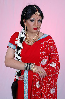 crossdressers 1 do you think that this girl in red saree with long ... crossdressers 1 do you think that this girl in red saree with long ...