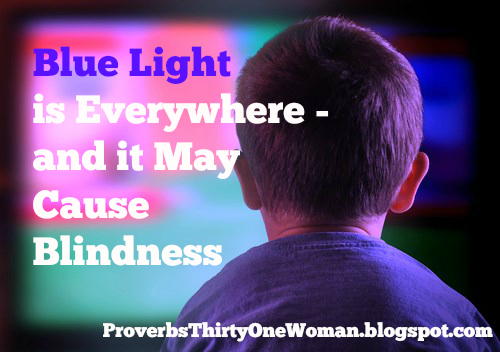 can blue light cause blindness