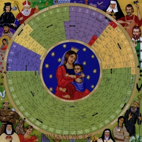 Blank Liturgical Calendar