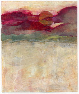 Abstract Landscape - Study A, 5" x 6", by Chelsea Weiss of www.ChelseaSparks.com
